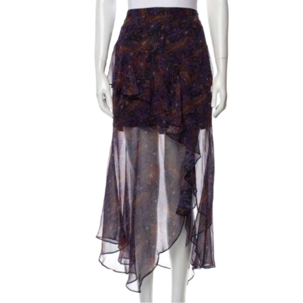 Veronica Beard Chiffon Trixie Skirt Size 4